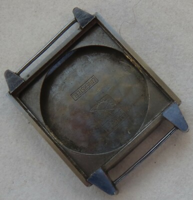 Universal Geneve mens wristwatch steel case need repair 26 mm. aside