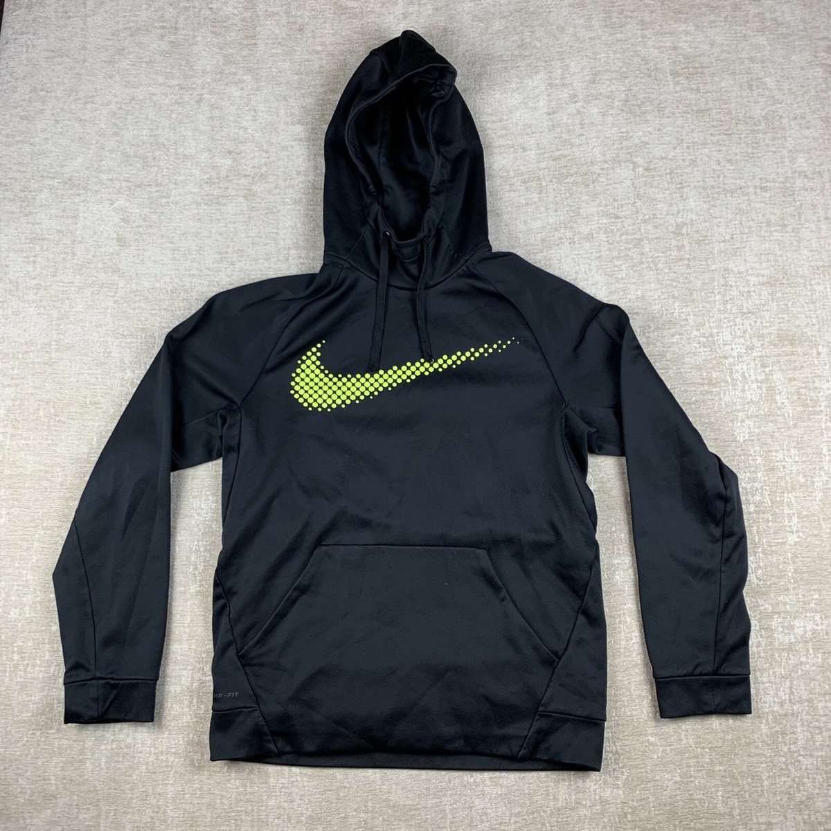 Nike Hoodie Size Youth Small Therma-Fit Black Graphic Streetwear Skater  Baseball | eBay