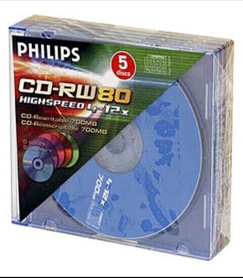 CD-R vierge 700Mo et DVD+R 4.7 Go Sony Philips pour gravure audio et vidéo