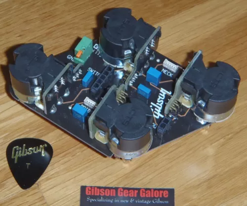 Gibson Les Paul Standard Pot Control Board Push Pull Guitar Parts Quick Connect