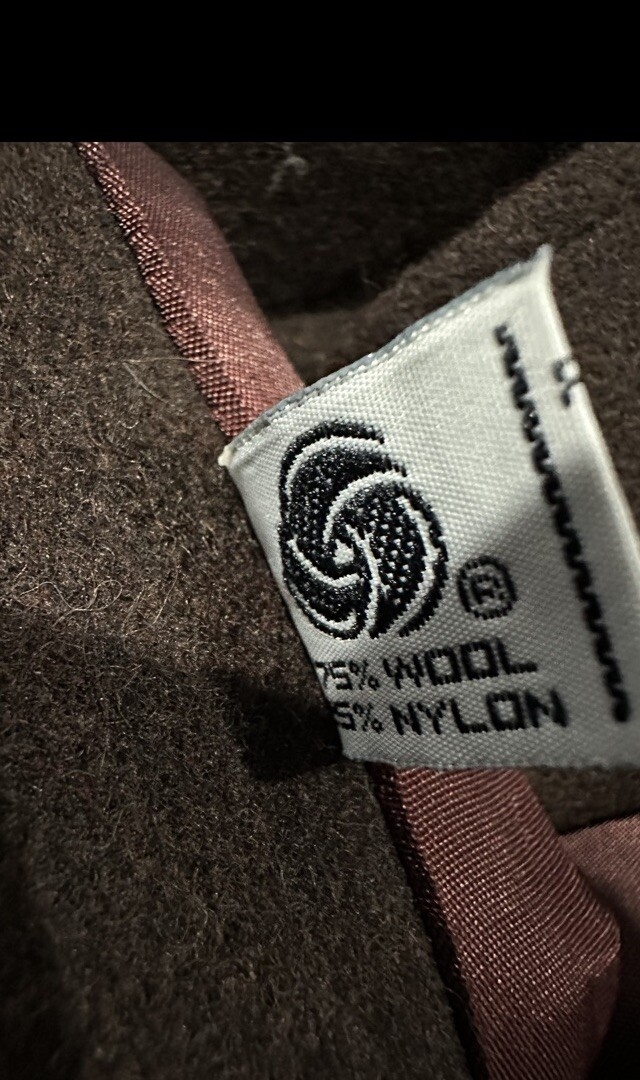 Coat Size Medium Vintsge Jonathan Michael Wool Br… - image 4