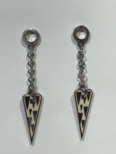 HEIDE HEINZENDORFF Orecchini A Cerchio Intercambiabili Stella – Argento 925 Rodiato, Oro Rosa – 8x16 Mm - 2