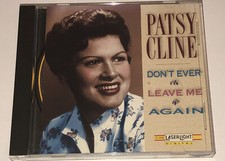 Patsy Cline Don’t Ever Leave Me Again Country Music Album CD 4C171