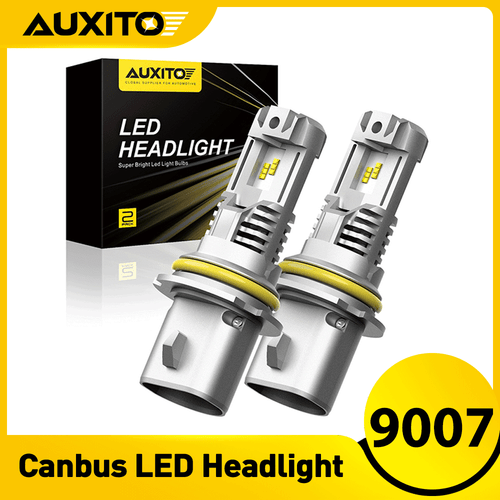 AUXITO 9007 LED Headlight 6500K Bulb White High Low Beam Light Bulb 24000LM 2/4X - Picture 22 of 24