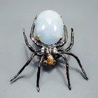 Aquamarine Brooch 925 Sterling Silver /Nb26564 Fine Art Jewelry 32 ct+ Natural
