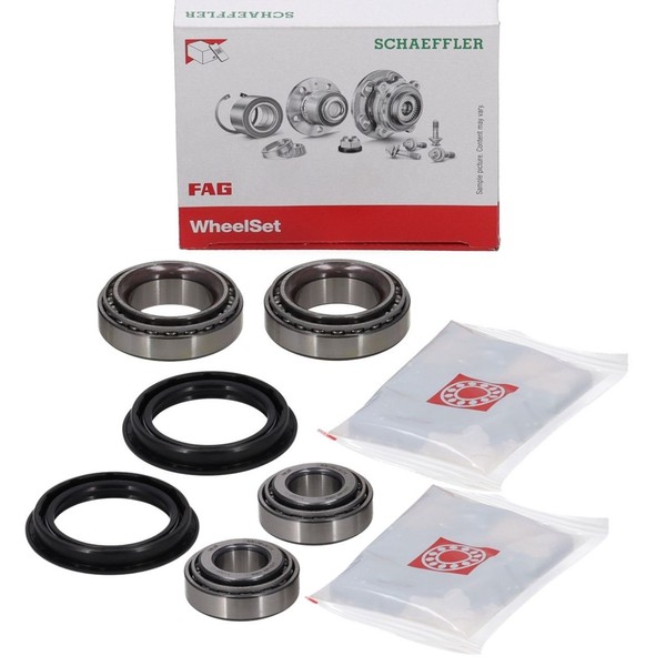 2X FAG Radlagersatz FüR VW KÄFer 1200-1500 Porsche 914 924 1.7 2.0 Vorne-image