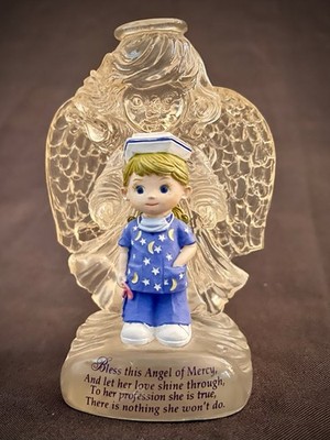 BLESS THIS ANGEL OF MERCY Healing Hands & Gentle Hearts Hamilton Collection