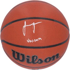 Jalen Green Houston Rockets Signed Wilson Authentic Indoor/Outdoor Ball w/Insc