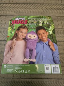 Fingerlings HUGS WowWee Kiki Advanced Interactive Plush Baby Monkey Pet Purple