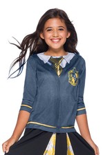 Harry Potter Hogwarts House Hufflepuff Printed Top Child Costume