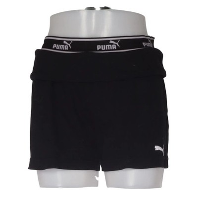 Puma, Sportshorts, Größe: 36/38, Schwarz, Einfarbig, Damen #qoa