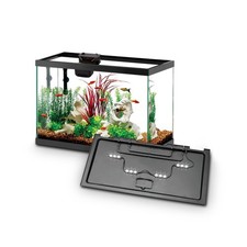 Aqueon Aquarium Starter Kit with Smart Clean Filtration and LED Lighting, Fre...