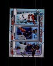 2021 Bowman Chrome Refractors Nick Gordon/Royce Lewis/Wander Javier (ref 165632)
