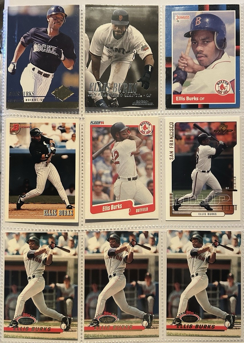 31 Ellis Burks Baseball Cards | eBay