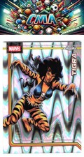 2026 Topps Chrome Marvel Comics #179 Tigra RayWave Refractor