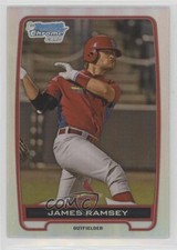 2012 Bowman Draft Chrome Draft Picks Refractor James Ramsey #BDPP27 s7c