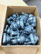 10-PK 3/8 Inch NM Twin-Screw Cable Clamp Conn...
