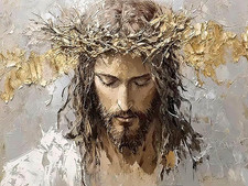 Diamond Art Kits for Adults,Jesus Diamond Painting Kits for Beginner