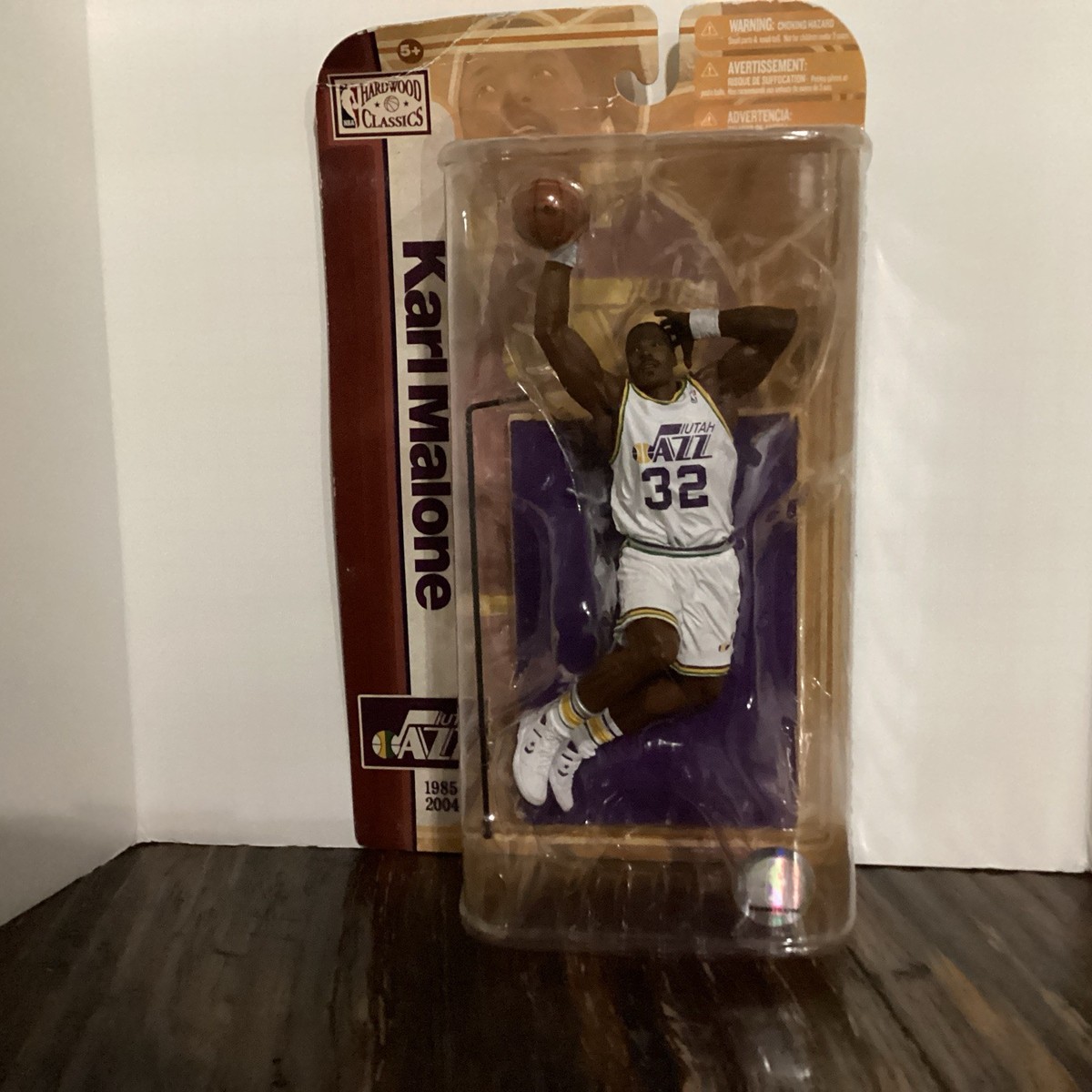 2009 MCFARLANE NBA LEGENDS SERIES 5 KARL MALONE UTAH JAZZ