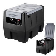 Portable Diesel Fuel Tank 58Gal 10GPM w/12V Electric Transfer Pump & 13.1ft Hose