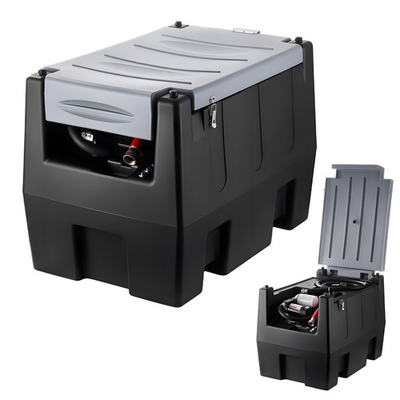 #ad Portable Diesel Fuel Tank 58Gal 10GPM w 12V Electric Transfer Pump amp; 13.1ft Hose $539.90