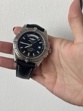 BREITLING A45355 Headwind Day Date Automatic Men's Black Dial 43mm - Watch Only