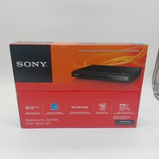 Sony Progressive Scan CD and DVD Player Brand New in Black  DVP-SR210P