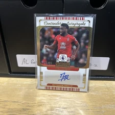 2022-23 Panini Chronicles Premier League Soccer Orel Mangala Auto Gold /10! READ