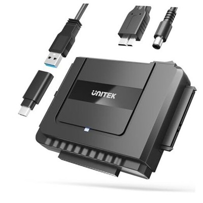  USB C to SATA IDE Adapter - External Hard Drive Adapter Converter Kit for 