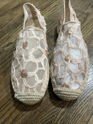 s-l400.jpg Women\'s Pink Embellished Espadrilles main image 0