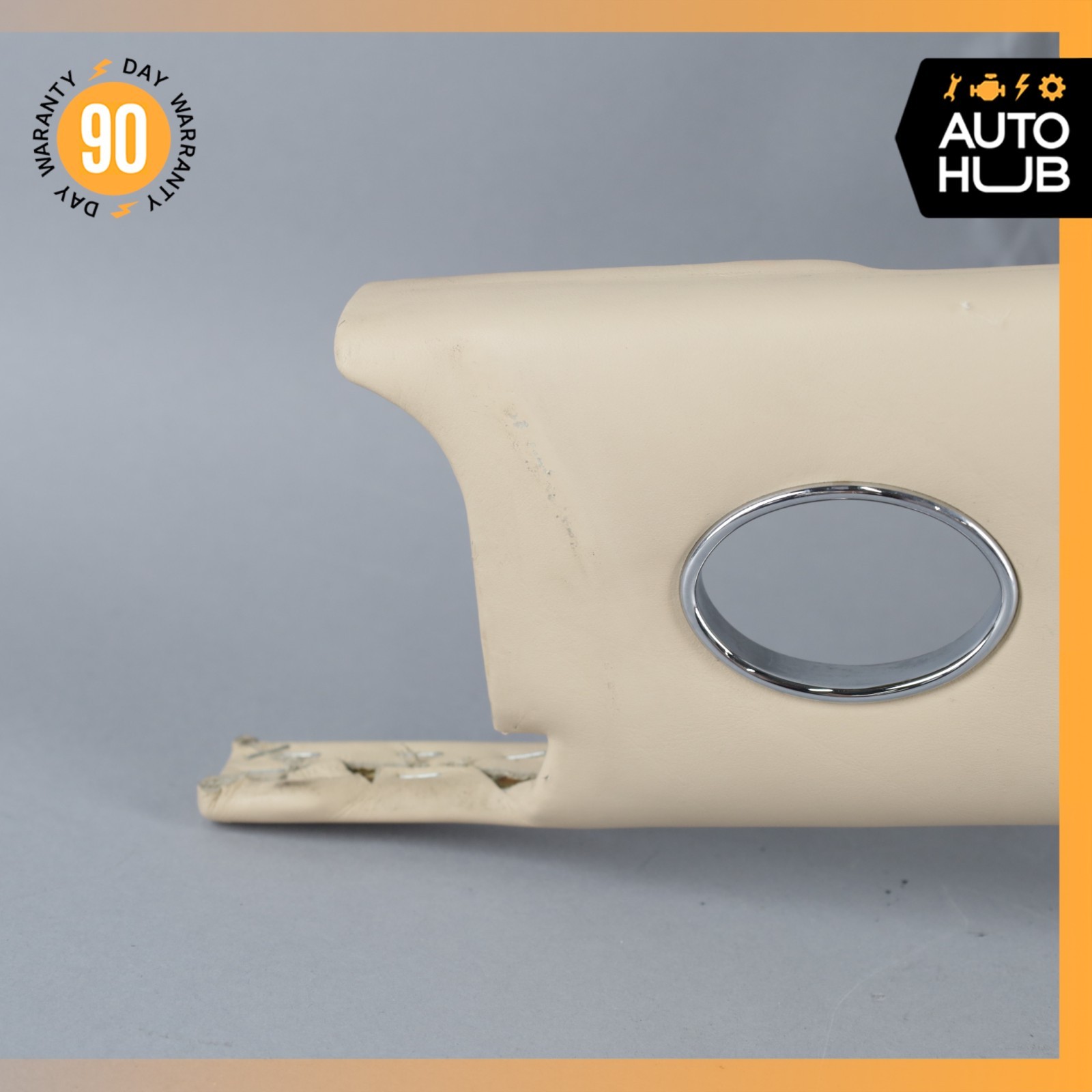 99-02 Rolls Royce Seraph / Arnage Left Side Outer Dashboard Trim Panel Beige OEM