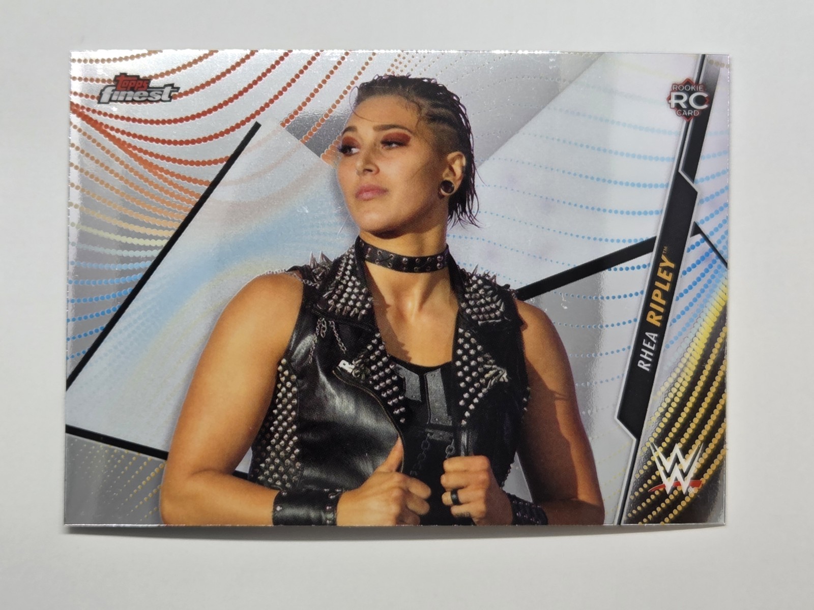 2020 WWE Topps Finest #90 RHEA RIPLEY Rookie RC