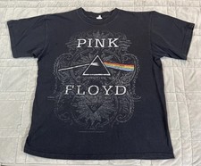 Y2K 09  Pink Floyd  Dark Side Of The Moon   Concert Tour Shirt Sz Large See Desc