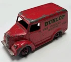 Vintage Original Meccano Dinky Toys 1:43 Scale Trojan Van Model In Dunlop Livery