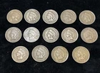 INDIAN HEAD PENNY LOT OF 14 COINS 1895-1908 NICE COINS C-307