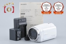 SONY HANDYCAM HDR-CX675 White Digital HD Video Camera Multiple Languages