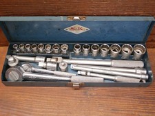 Vintage S-k Tools Diamond Era 14 38 25 Pc. Mixed Socket Set Rare