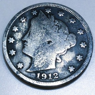 1912 S Liberty V Nickel Beautiful Coin Rare Date