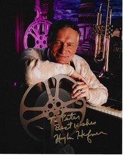 Oryginalny autograf ***HUGH HEFNER*** (zmarły)
