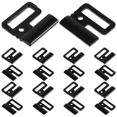 10 Pairs Swimsuit Clasp Replacement Hook Fastener Fasteners for Bras - Image 1 of 4