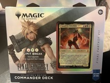 MTG Final Fantasy Limit Break Commander Deck Collector's Edition - QUICK SHIP