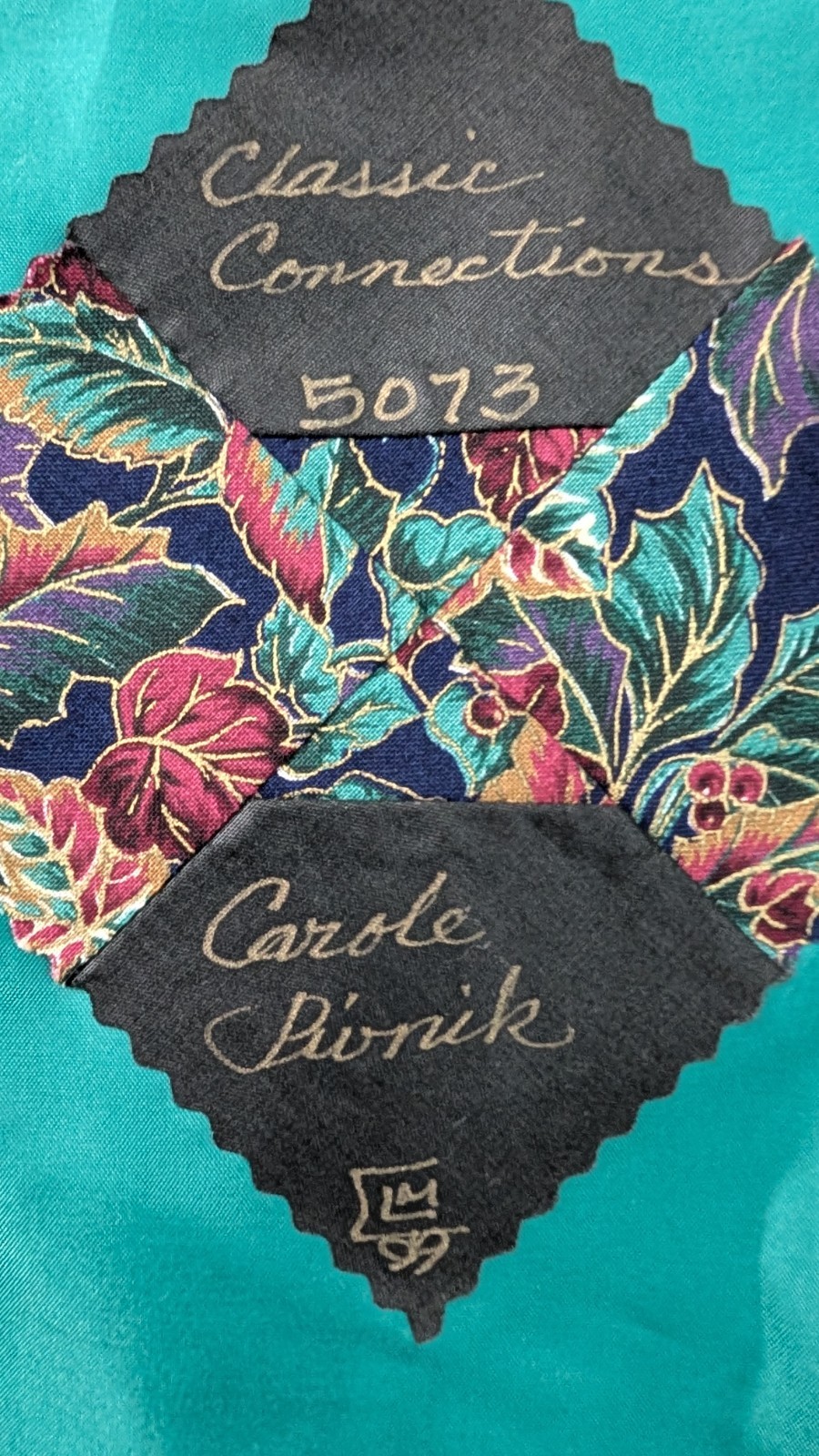 Vintage Quilted Patchwork Handmade Jacket Womans … - image 10