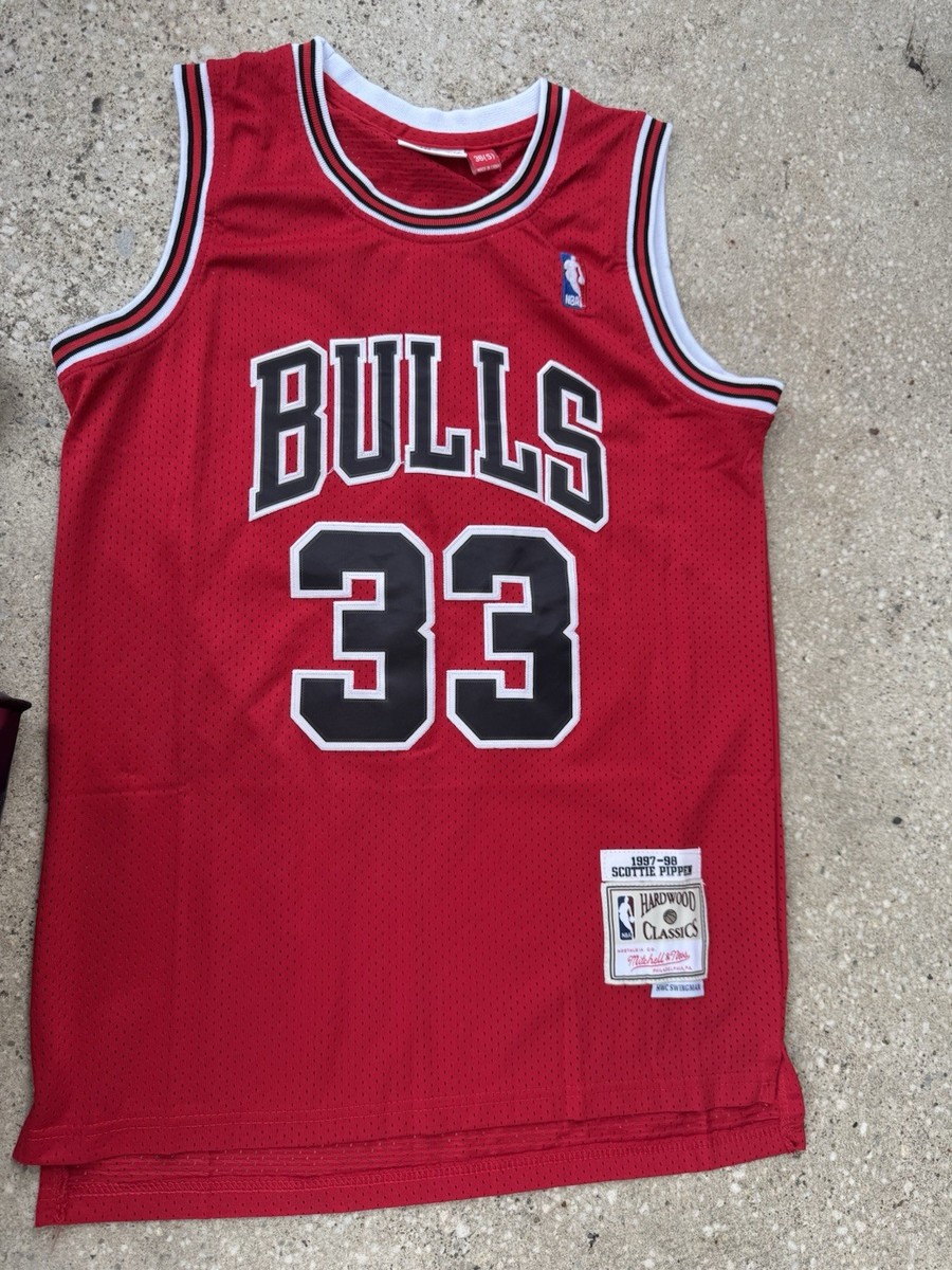 Authentic Mitchell & Ness Scottie Pippen Chicago Bulls 1997-98