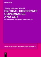 Sharif Mahmud Khalid | Critical Corporate Governance And Csr | Buch | Englisch