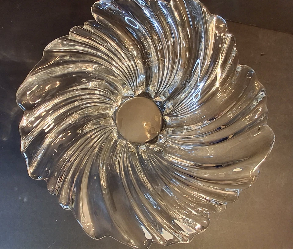 复古 Mikasa Belle Epoque 旋转装饰中心碗 - 大号 15 — 第 3/4 张图片