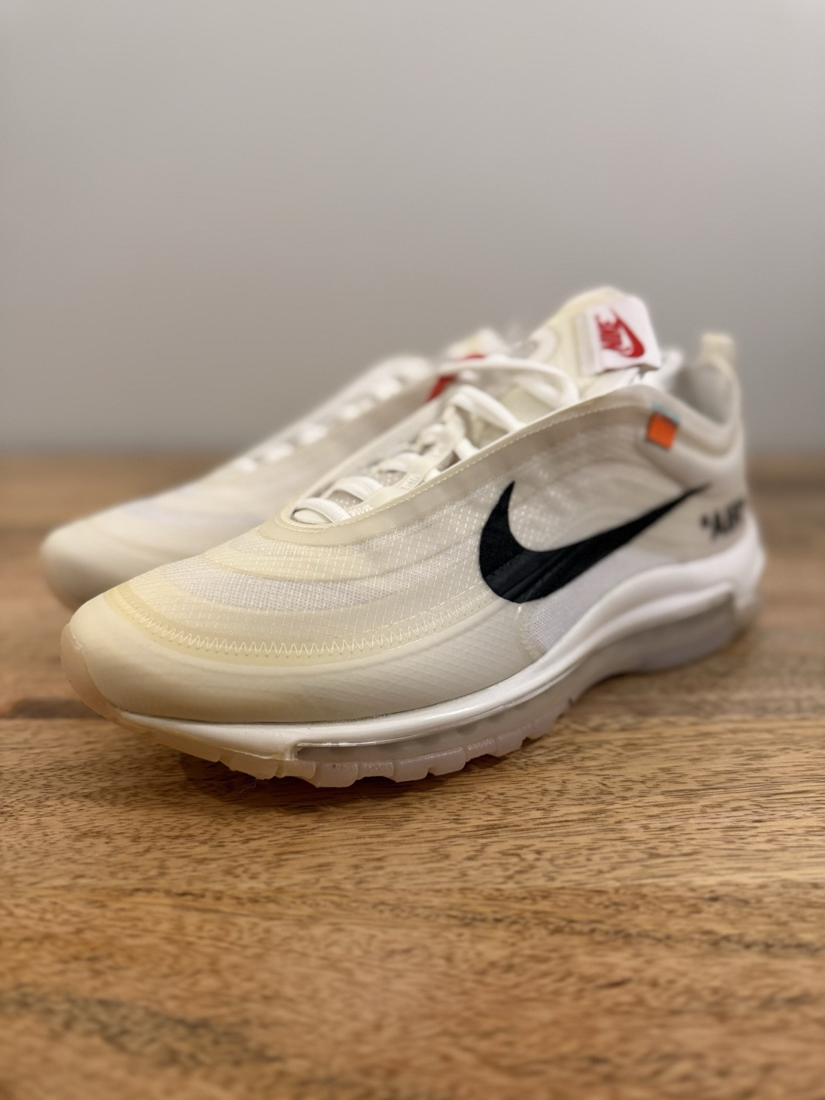 OFF WHITE X NIKE Nike Off White x Air Max 97 OG "The Ten" taglia 10 5 nuove DS
