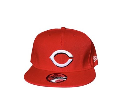 Cincinnati Reds 9Fifty New Era SnapBack Hat Classic Red & White Adjustable