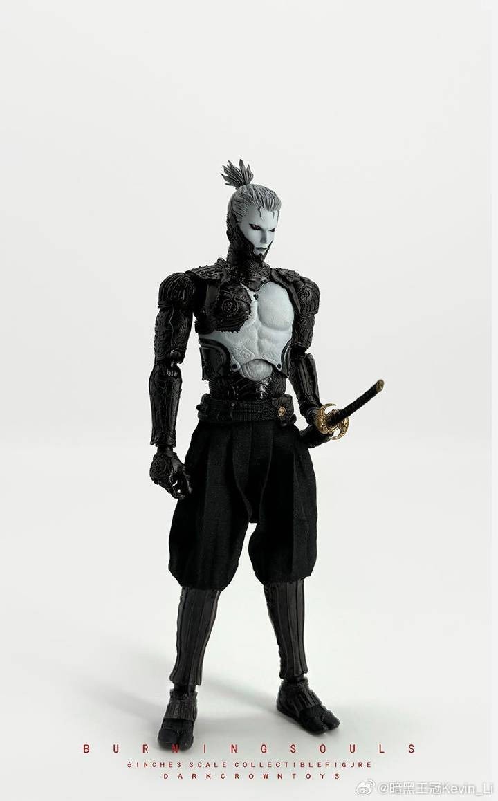 Dark Crown Toys 1/12 Burning Souls Action Figures Model Collection