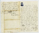 Civil War Patriotic Lettersheet Used with letter Col. Ellsworth