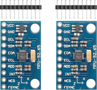 -9250 9-Axis Sensor Modul  2 Stücke MPU9250 Accelerator Gyro Sensor Kompass Magn